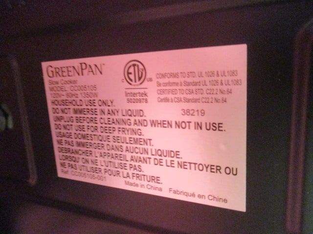 Like New GreenPan 6 Quart Slow Cooker - 9
