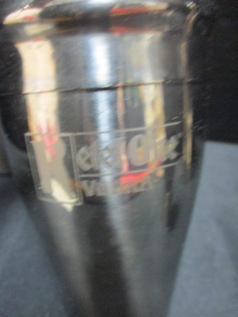 Stainless Cocktail Shakers, Jig and Oil/Vinegar Bottle - 8