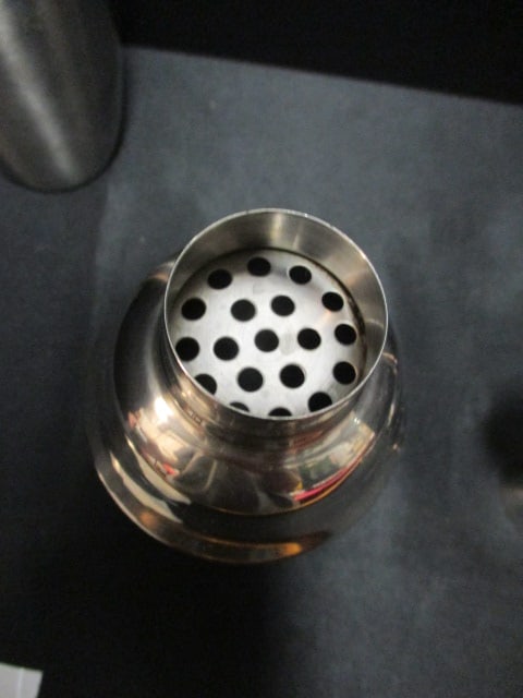Stainless Cocktail Shakers, Jig and Oil/Vinegar Bottle - 9