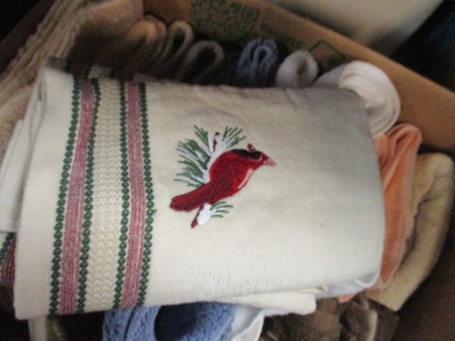 Grouping of Bath Floor Mats and Face and Bath Towels - 2