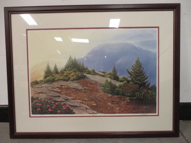 Limited Edition "Early View" Great Smokey Mountains Landscape Print (1 of 9)