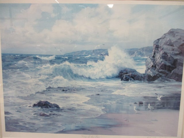 Limited Edition "Song of the Sea" by Charles Vickery Print - 2