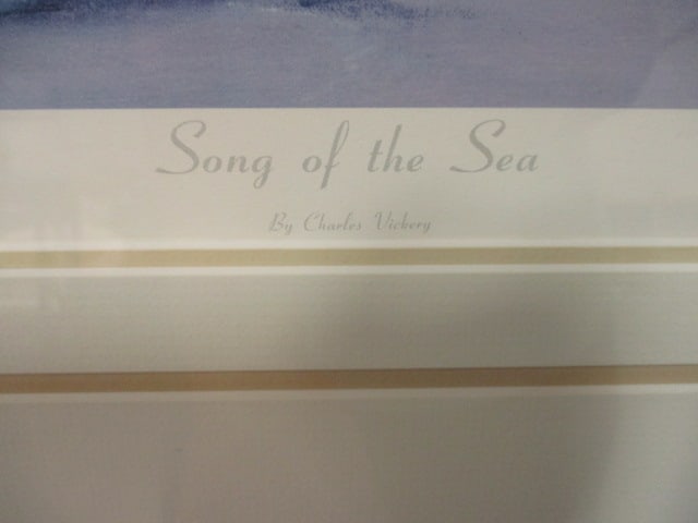 Limited Edition "Song of the Sea" by Charles Vickery Print - 6
