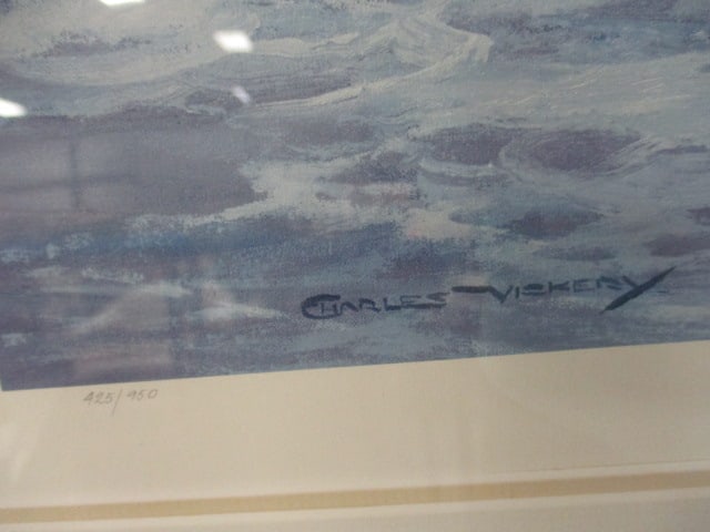 Limited Edition "Song of the Sea" by Charles Vickery Print - 8