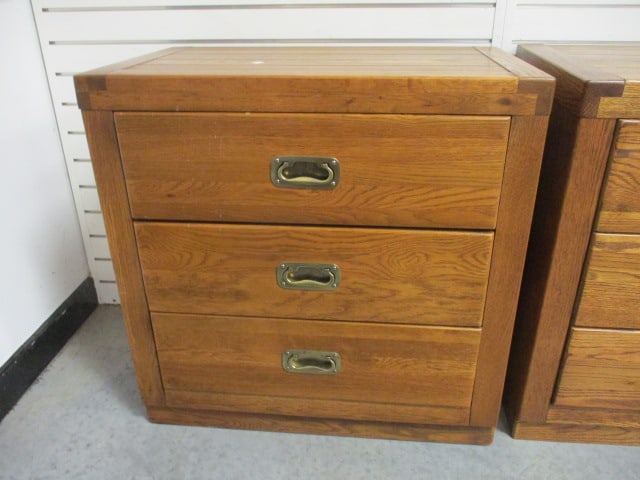 Pair of Young-Hinkle Passport 3 Drawer Chest/Nightstands - 2