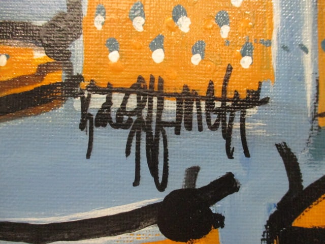 "Bon Appetit!" Whimsical Chefs Culinary Painting on Board in the Style of Guy Buffett - 6