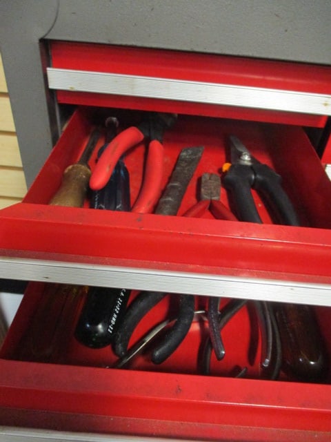 Craftsman 2 Piece Tool Chest and Contents - 6