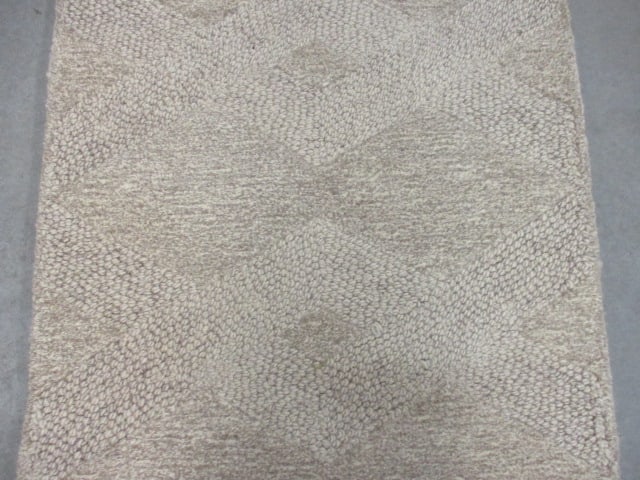 Pottery Barn "Chase" Natural Color Wool Tufted Runner - 3