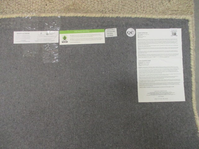 Pottery Barn "Chase" Natural Color Wool Tufted Runner - 5