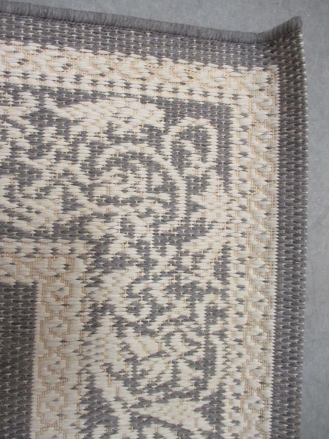 Indoor/Outdoor Center Medallion Design Floor Mat - 5