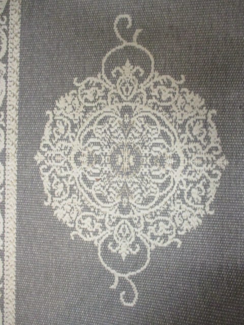 Indoor/Outdoor Center Medallion Design Floor Mat - 6