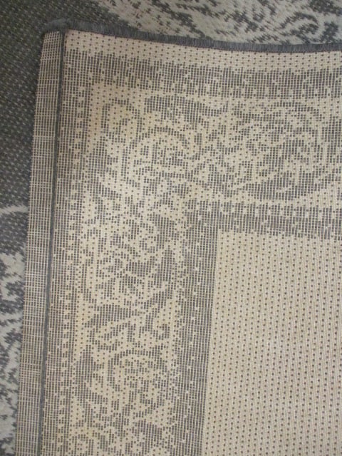Indoor/Outdoor Center Medallion Design Floor Mat - 7