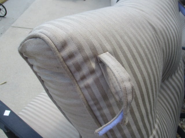 Four Bronzed Cast Metal Bouncy Swiveling Armchairs with Cushions - 7