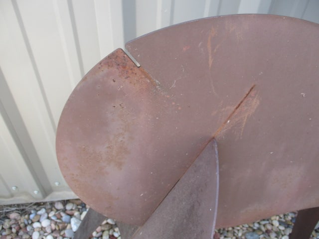 Pair of Cut Sheet Metal Reindeer - 5