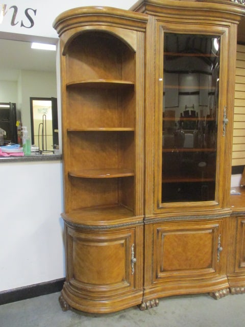 Aico Amini Innovation Corp. Heavily Carved Ornate Modular Wall Unit - 3