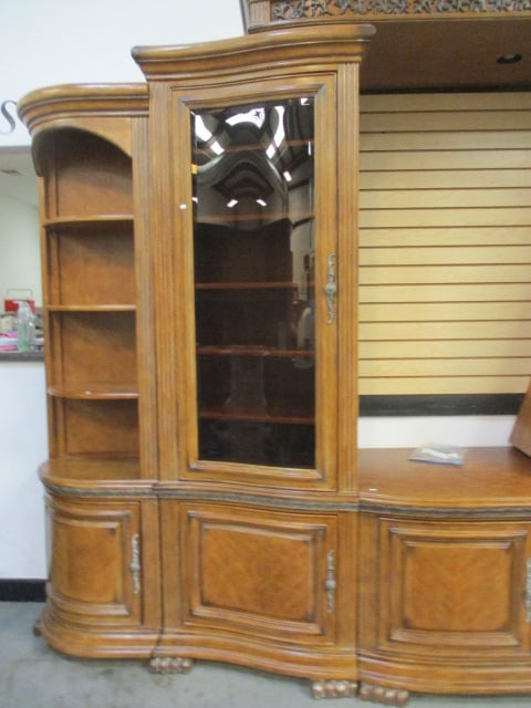 Aico Amini Innovation Corp. Heavily Carved Ornate Modular Wall Unit - 7