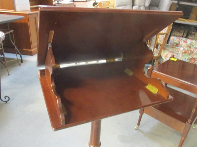 Bombay Mahogany Bible/Book Library Podium Stand - 3