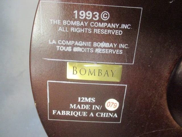 Bombay Mahogany Round Pedestal Stand - 6