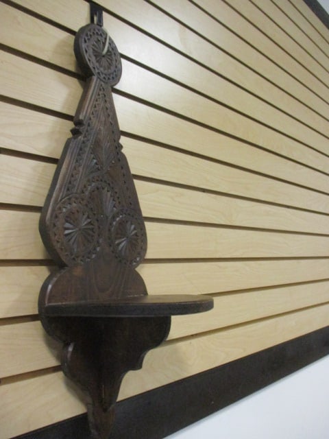 Masters of Wood Logo Collection Carved Wood Lantern/Display Shelf - 2