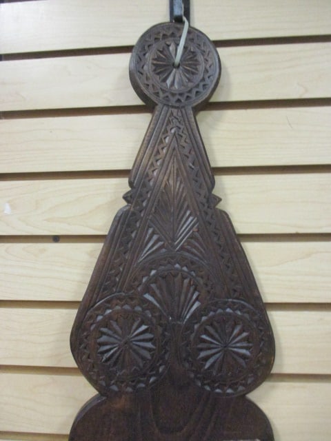 Masters of Wood Logo Collection Carved Wood Lantern/Display Shelf - 3