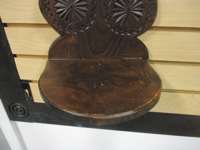 Masters of Wood Logo Collection Carved Wood Lantern/Display Shelf - 4