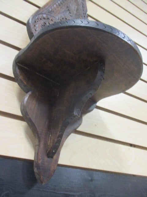 Masters of Wood Logo Collection Carved Wood Lantern/Display Shelf - 5