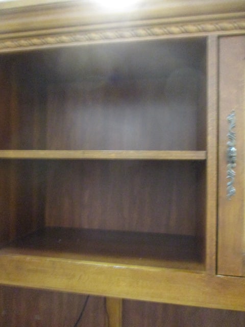 Hooker Furniture 2 Piece Cherry Computer Desk and Bookcase Hutch - 2