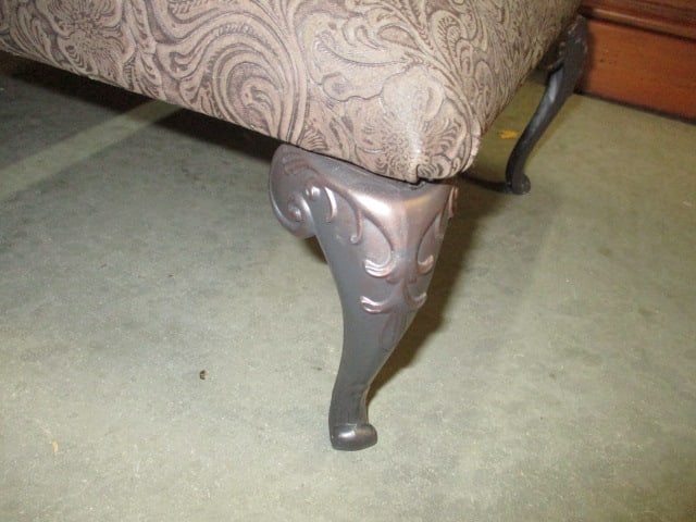 Pair of Metal Cabriole Leg Foot Stools - 3