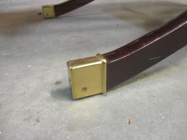 Bombay Mahogany Butler's Table with Cross Base - 6