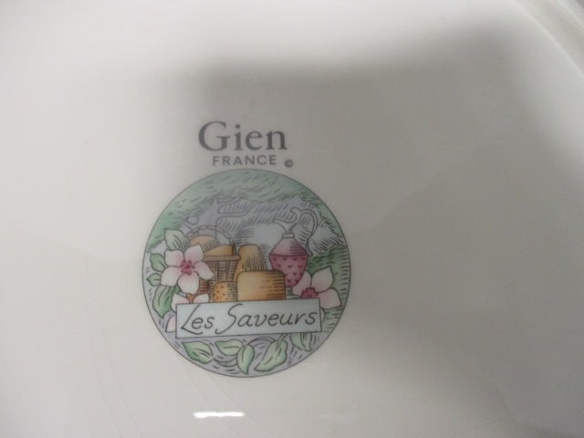Gien France "Les Saveurs" Dessert Plate - 3