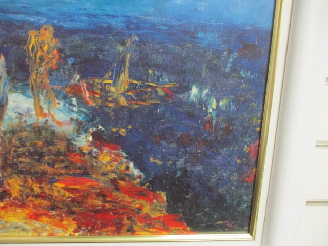 Framed Jack B. Yeats "Men of Destiny" Print on Board - 3