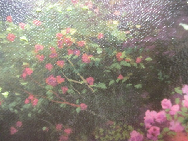 Thomas Kinkade "Pools of Serenity" The Gardens of Prayer II Series Hand Highlighted - 11