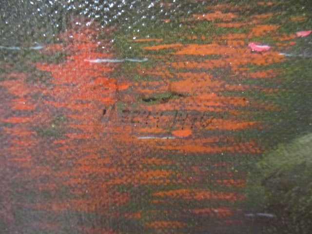 Thomas Kinkade "Pools of Serenity" The Gardens of Prayer II Series Hand Highlighted - 9