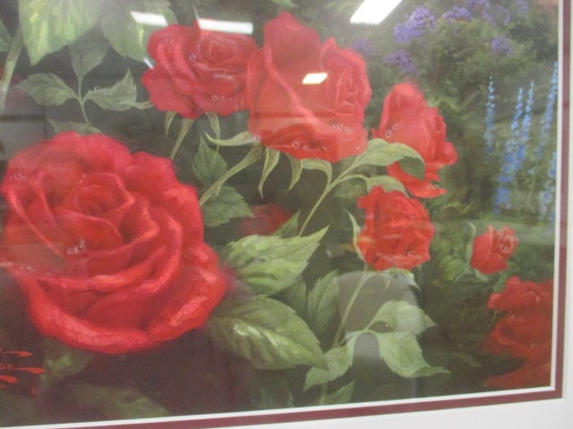 Thomas Kinkade "The Perfect Red Rose" Limited Edition Lithograph - 4