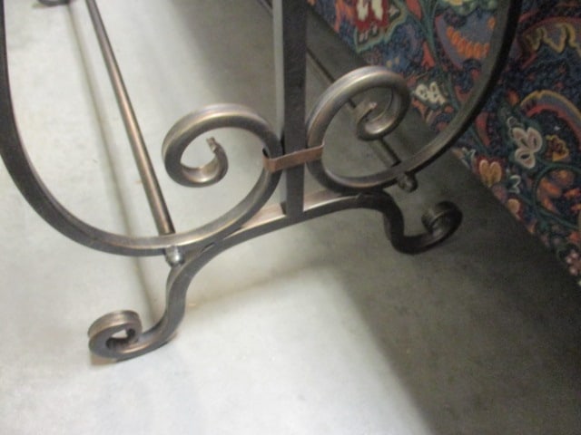 Wrought Metal Quilt/Towel Rack - 5