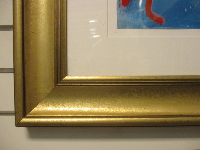 Framed and Matted Signed Peter Max "Peace by the Year 2000" Surrealist Mixed Media Print - 8