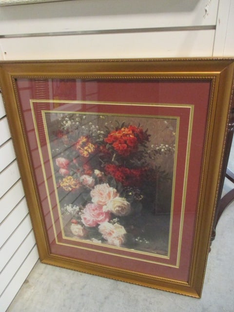 Three Floral Still Life Artworks - 4