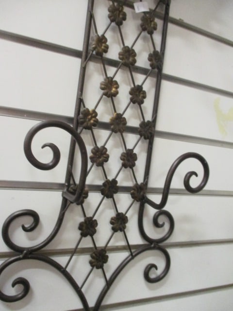 Andrea by Sadak Decorative Plates with Wrought Iron Wall Mount Plate Rack - 4