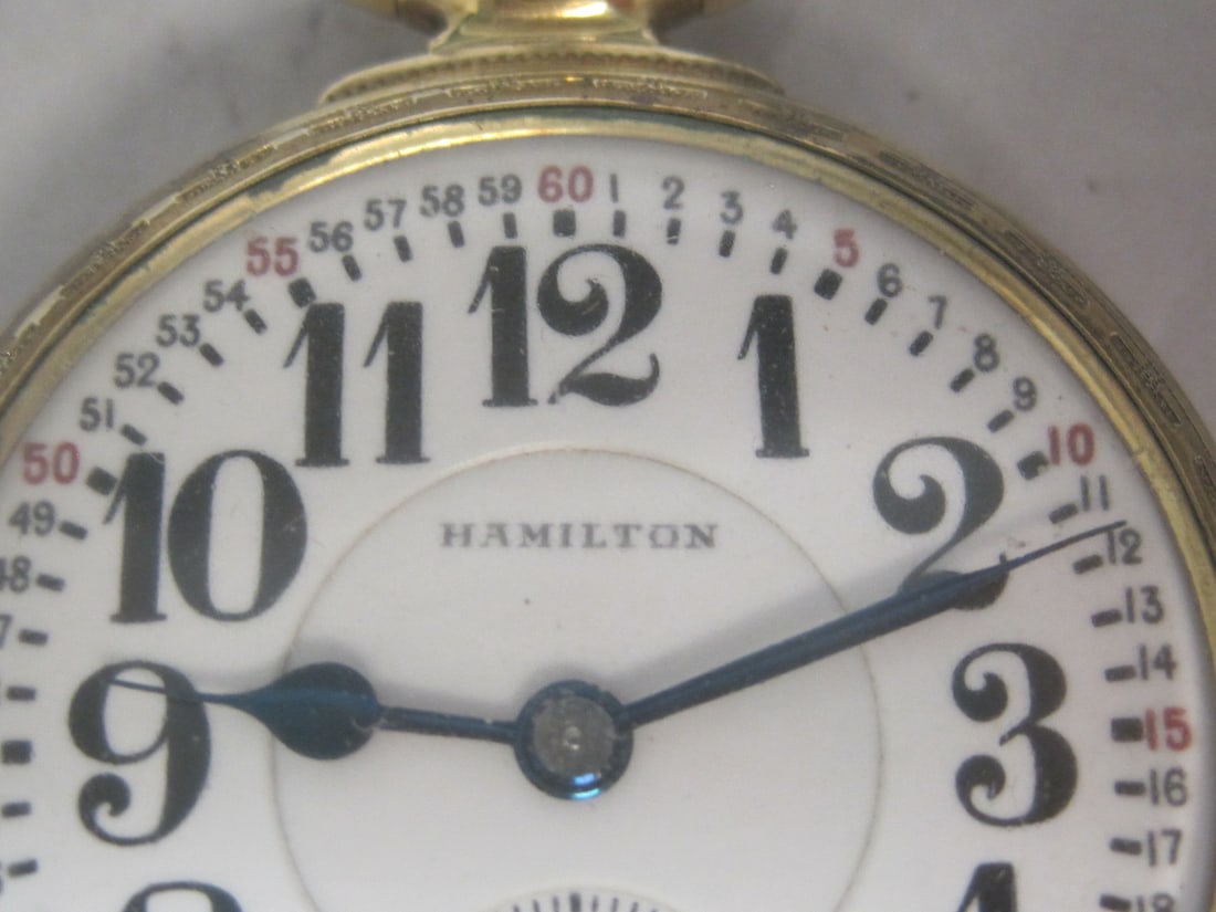 1925 Hamilton Railroad 21 Jewels Pocketwatch - 2