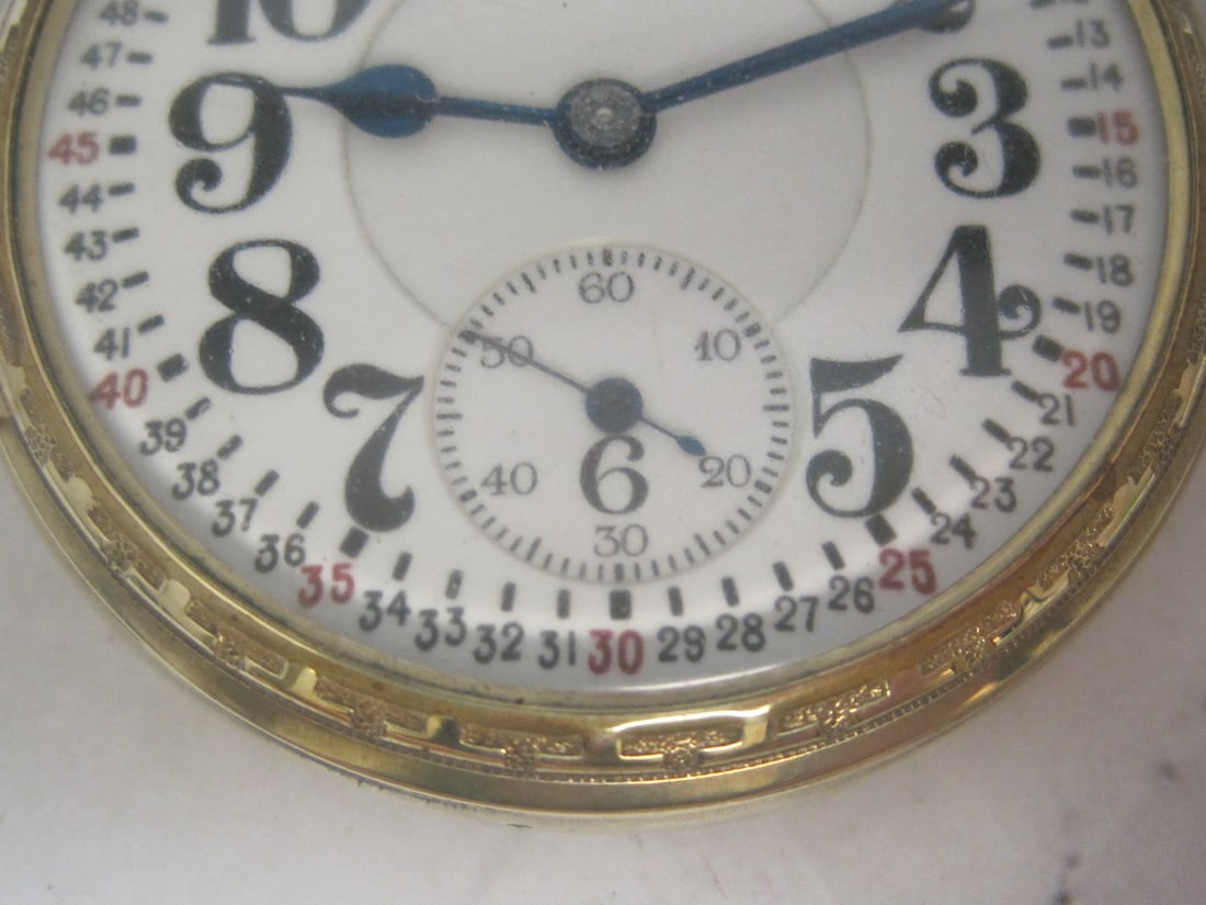1925 Hamilton Railroad 21 Jewels Pocketwatch - 3