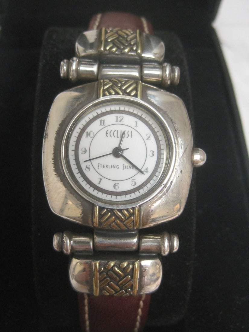 Sterling Silver Wristwatch by Ecclissi - 2