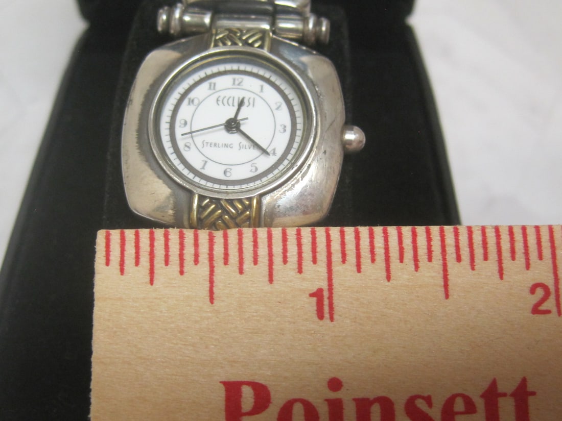 Sterling Silver Wristwatch by Ecclissi - 7