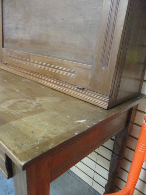 Antique Drop Front Plantation Desk - 4