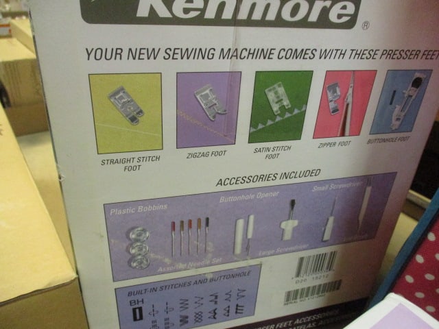 New Old Stock Kenmore Sewing Machine - Model 20-15212 - 4