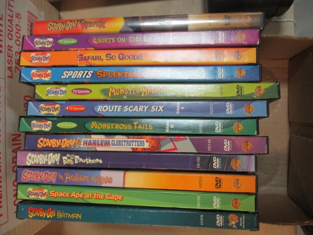 Collection of "Scooby-Doo" DVDs (1 of 5)