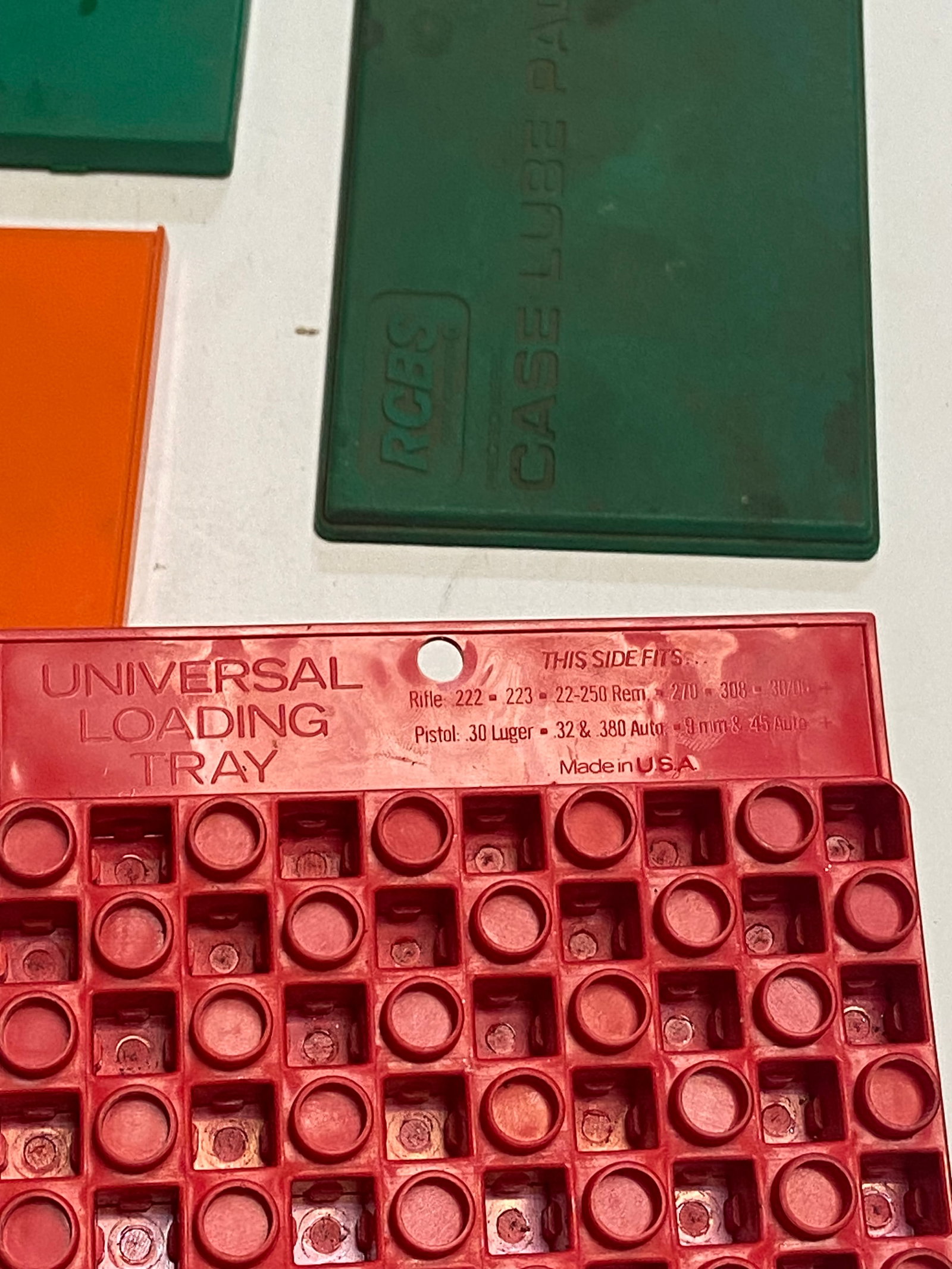 Lot of Reloading Trays and Lube Trays - 6