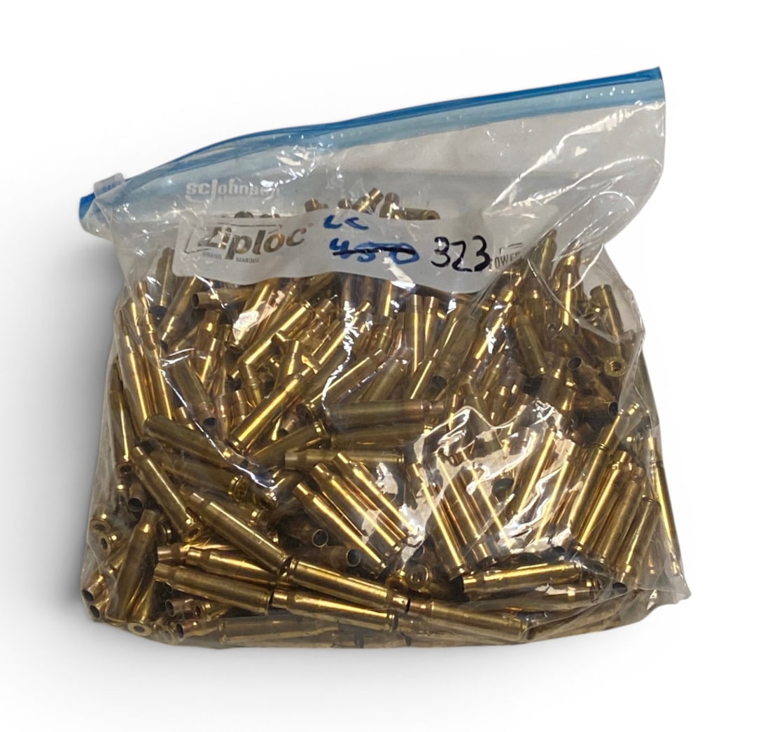 Lot of 323qty. LC Headstamped 5.56 Brass Casings: See Photo(s)