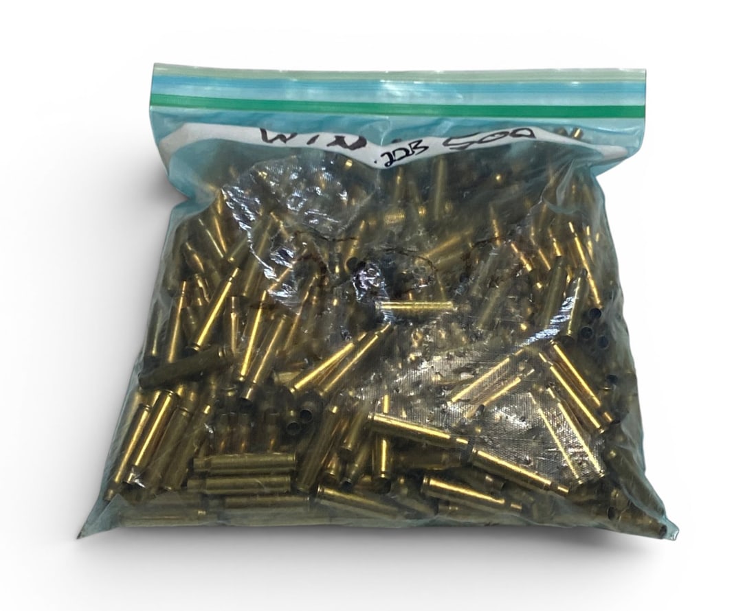 Lot of 500qty. .223 REM. Winhcester Branded Brass Casings: See Photo(s)