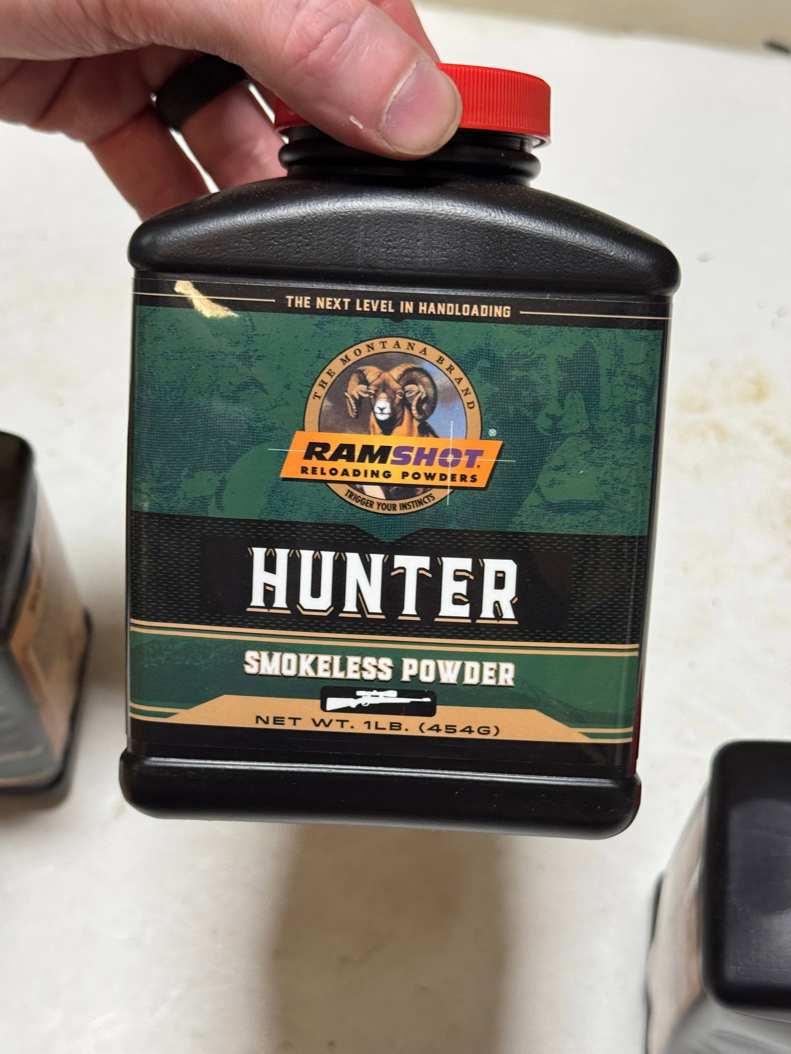 NIB 3.0 Lbs. of Ramshot Hunter and Silhouette Smokeless Powder for Rifle and Handgun Reloading - 4