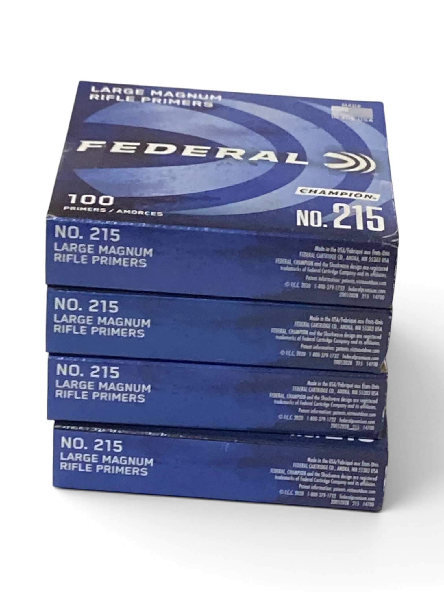 400qty. Federal Large Magnum Rifle Primers No. 215 (1 of 1)